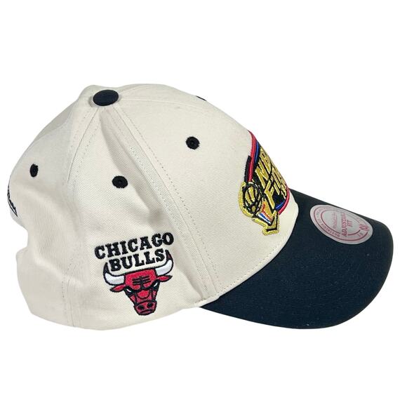 Mitchell & Ness 1998 NBA Finals Chicago Bulls vs Utah Jazz Snapback Hat New - Picture 3 of 12